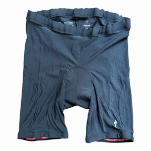 Specialized Cycling Padded Shorts Mens XXL Black Compression Bike Shorts Bib